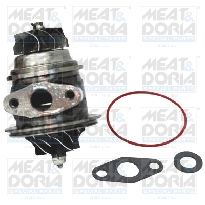 Core assembly, turbocharger